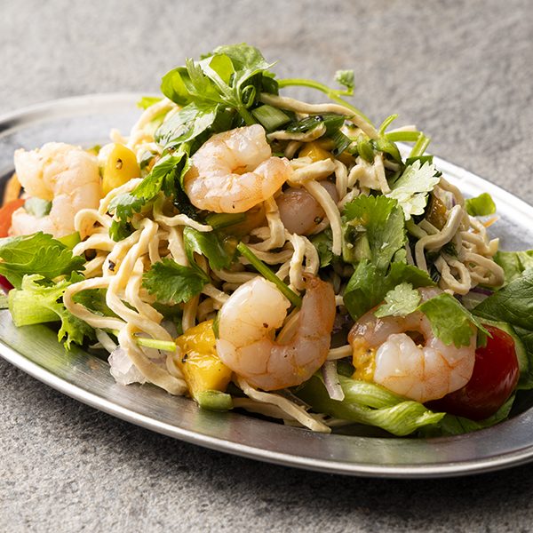 Asian Salad with Tofu Skin Noodles（豆腐麺のアジアンサラダ）